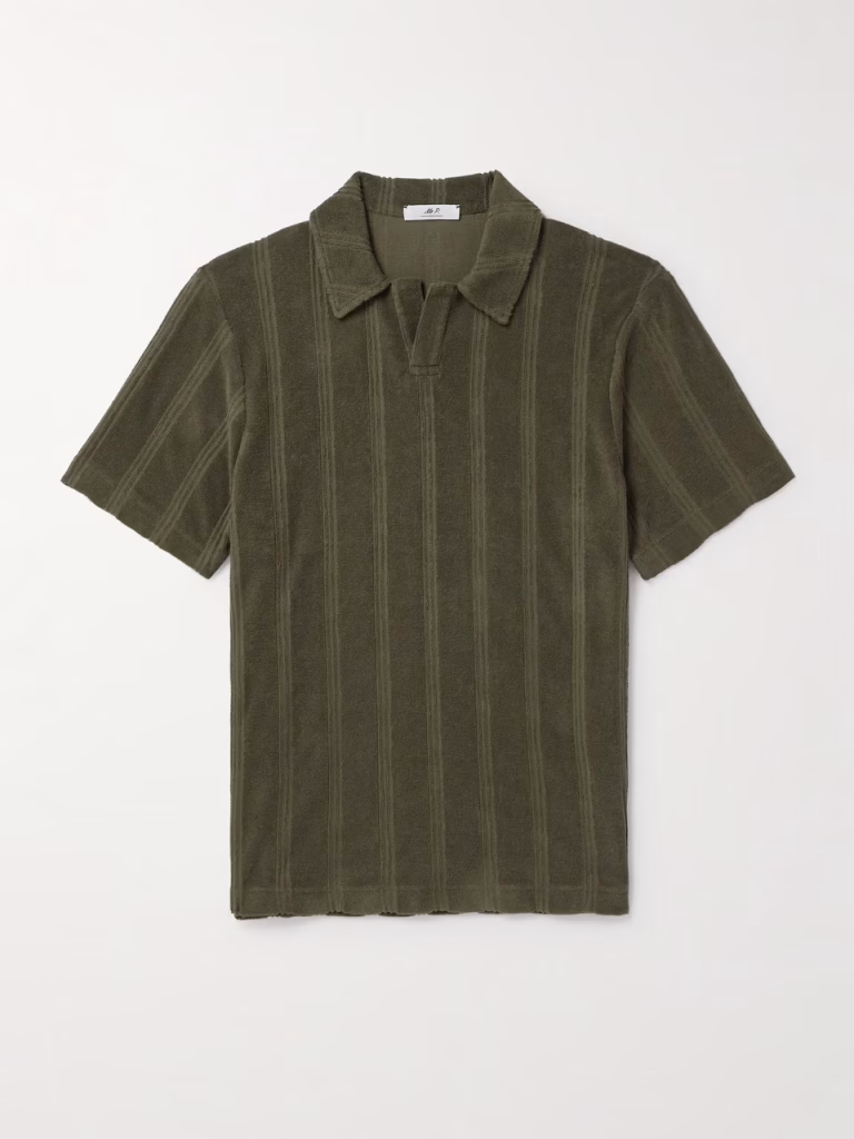 Mens Pattern Polo